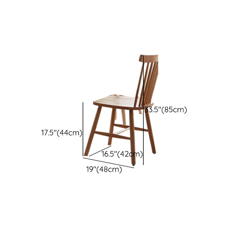 Modern de comedor de madera maciza juego de comedor de 5 piezas para cocina