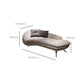 Modern Solid Color Chaise Lounge Couch Upholstered Chaise Lounge Clearhalo 'Chairs & Seating' 'Chaise Lounge' 'chaise_lounge' 'furn' 'furn_chaise_lounge' 'Furniture' 'Living Room Furniture' 1200x1200_fcc45206-8853-42e4-b266-160aef712220