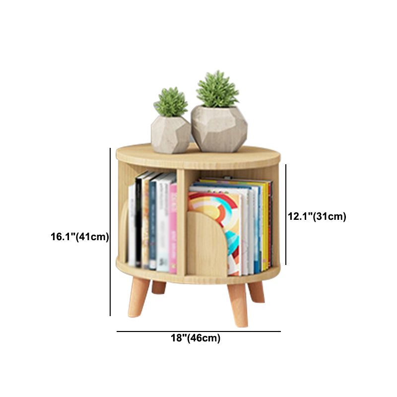 Solid Wood Bookshelf Contemporary Style Natural Bookcase for Home Office Clearhalo 'Bookcases' 'furn' 'furn_bookcases' 'Furniture' 'furniture_bookcases' 'kitchen' 'kitchen_bookcases' 'Living Room Furniture' 'Office Furniture' 1200x1200_fcc4e4b6-7053-4c9f-af9b-9c362ddbb2df
