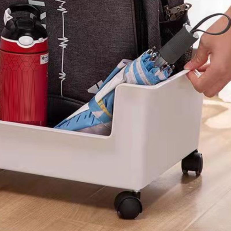 Standard Plastic Bookshelf Scandinavian Open Back Bookcase with Shelf Clearhalo 'Bookcases' 'furn' 'furn_bookcases' 'Furniture' 'Office Furniture' 1200x1200_fcc8c070-0ef7-4645-9d29-9db876616057