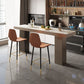 Stone Bar Dining Table Modern Rectangle Bar Table with Double Pedestal for Porch Clearhalo 'Bar Furniture' 'Bar Tables' 'bar_tables' 'furn' 'furn_bar_tables' 'Furniture' 'furniture_bar_tables' 'Kitchen & Dining Furniture' 1200x1200_fcc93dfd-9871-4a86-81c0-eed33ef0d1e2