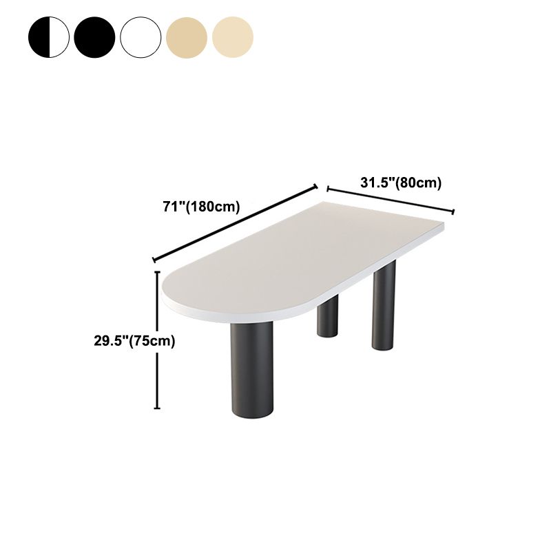 Free Form Solid Wood Indoor Table Restaurant Modern Wood Table with 3 Legs Clearhalo ' dining_table' 'Dining Tables & Seating' 'Dining Tables' 'furn' 'furn_dining_table' 'Furniture' 'furniture_dining_table' 'Kitchen & Dining Furniture' 'kitchen&dining_furn' 'kitchen' 'kitchen_dining_table' 1200x1200_fcca93a7-ce08-4525-86e8-ae1083a39e96