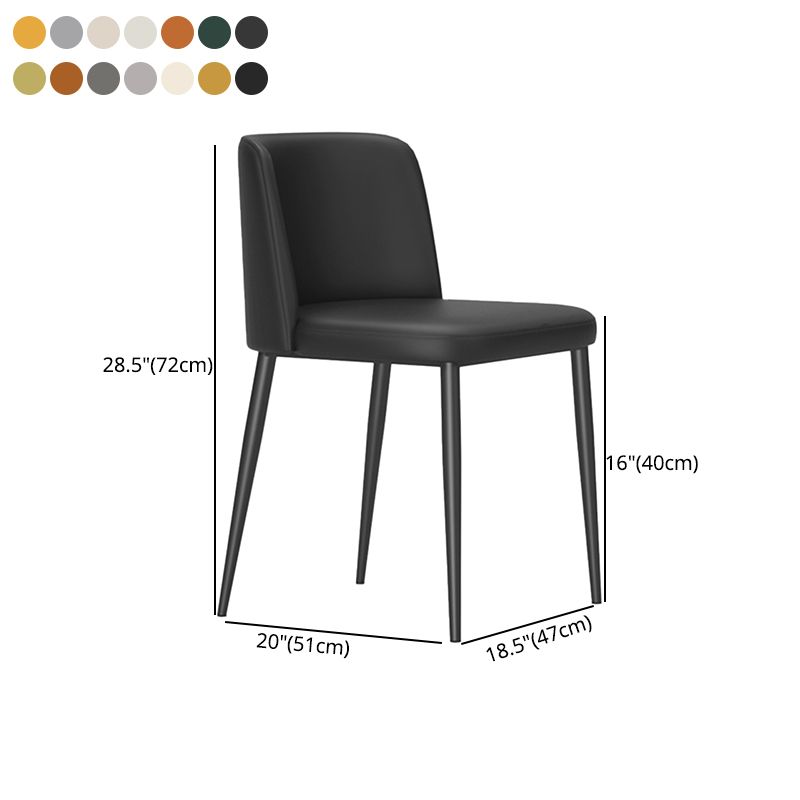 Designer Style Upholstered Home Side Chair Matte Finish Parsons Single Dining Chair Clearhalo ' kitchen&dining_furn' 'Dining Chairs' 'Dining Tables & Seating' 'dining_chair' 'furn' 'furn_dining_chair' 'Furniture' 'furniture_dining_chair' 'Kitchen & Dining Furniture' 'kitchen' 1200x1200_fccaa670-8268-4120-b9dc-aecfa4f207bd