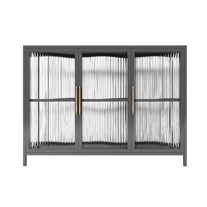 33.43"H Sideboard Modern Style Dining Server with Cabinets for Kitchen and Dining Room Clearhalo 'buffet_sideboard' 'Buffets & Sideboards' 'furn' 'furn_buffet_sideboard' 'Furniture' 'furniture_buffet_sideboard' 'Kitchen & Dining Furniture' 1200x1200_fcce8fba-a044-48f6-8c5e-3769c8b70ef8