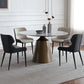 Sintered Stone Top Round Table for Restaurant Modern Dining Table with Metal Pedestal Clearhalo ' dining_table' 'Dining Tables & Seating' 'Dining Tables' 'furn' 'furn_dining_table' 'Furniture' 'furniture_dining_table' 'Kitchen & Dining Furniture' 'kitchen&dining_furn' 'kitchen' 'kitchen_dining_table' 1200x1200_fccecdcc-81c3-4b05-a0d6-66e87c974b23