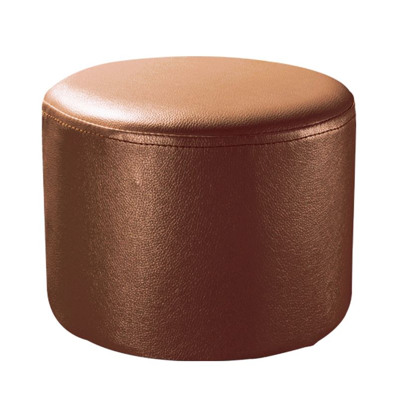 Modern Solid Color Pouf Mildew Resistant Round Pouf for Drawing Room Clearhalo 'furn' 'furn_ottomans_poufs' 'Furniture' 'Living Room Furniture' 'Ottomans & Poufs' 'ottomans_poufs' 1200x1200_fcd0b227-8146-492a-9f41-8bb14daa308f