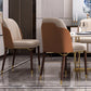Modern Restaurant Parsons Side Chair Leather Dining Chair with Walnut Legs Clearhalo ' kitchen&dining_furn' 'Dining Chairs' 'Dining Tables & Seating' 'dining_chair' 'furn' 'furn_dining_chair' 'Furniture' 'furniture_dining_chair' 'Kitchen & Dining Furniture' 'kitchen' 1200x1200_fcd40e3b-ade1-4f58-ab2e-a54a3e80892e