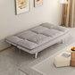 31" Wide Glam Futon Sofa Bed Cushion Back Folding Futon Sleeper Sofa