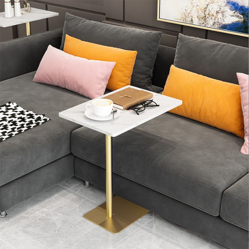 Rectangular Pedestal Stone Side Table 18.9" W x 12.99" D End Table Clearhalo 'Coffee & Accent Tables' 'End & Side Tables' 'end_side_table' 'end_side_tables' 'furn' 'furn_end_side_tables' 'Furniture' 'furniture_end_side_table' 'Living Room Furniture' 1200x1200_fcd83631-274d-490c-9a87-2cbd3a44104e