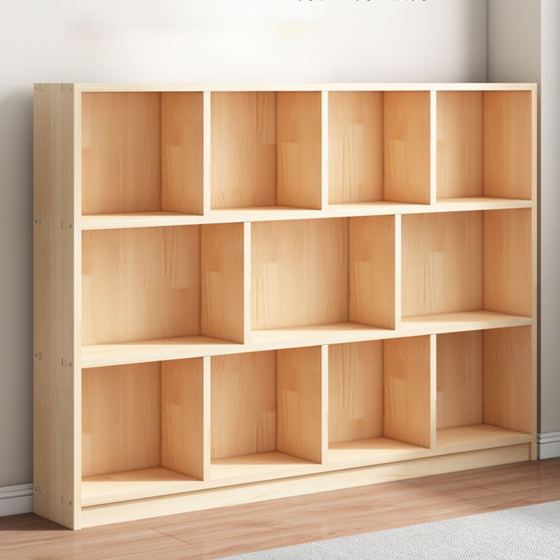 Contemporary Shelf Bookcase Wooden Closed Back Bookshelf for Home Clearhalo 'Bookcases' 'furn' 'furn_bookcases' 'Furniture' 'Office Furniture' 1200x1200_fcda825a-b1e1-4368-bfd1-7a0ce1cac6fd