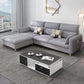79.92"D x 56.3"W x 33.46"H 3-Seat Cushion Back Tufted Sectional with Storage Clearhalo 'furn' 'furn_sectionals' 'Furniture' 'furniture_sectionals' 'kitchen' 'kitchen_sectionals' 'Living Room Furniture' 'Sectionals' 1200x1200_fcdb1b61-fe6c-4a7b-95dc-d84d8c5cd26c