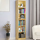 White and Natural Standard Bookshelf Manufactured Wood Bookshelf for Home Clearhalo 'Bookcases' 'Furniture' 'furniture_bookcases' 'kitchen' 'kitchen_bookcases' 'Living Room Furniture' 'Office Furniture' 1200x1200_fcde7531-98f6-4d6a-9693-6cf6bf18df22