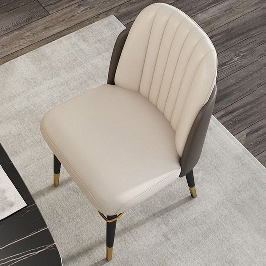 Glam Upholstered Dining Accent Chair Parsons Dining Side Chair