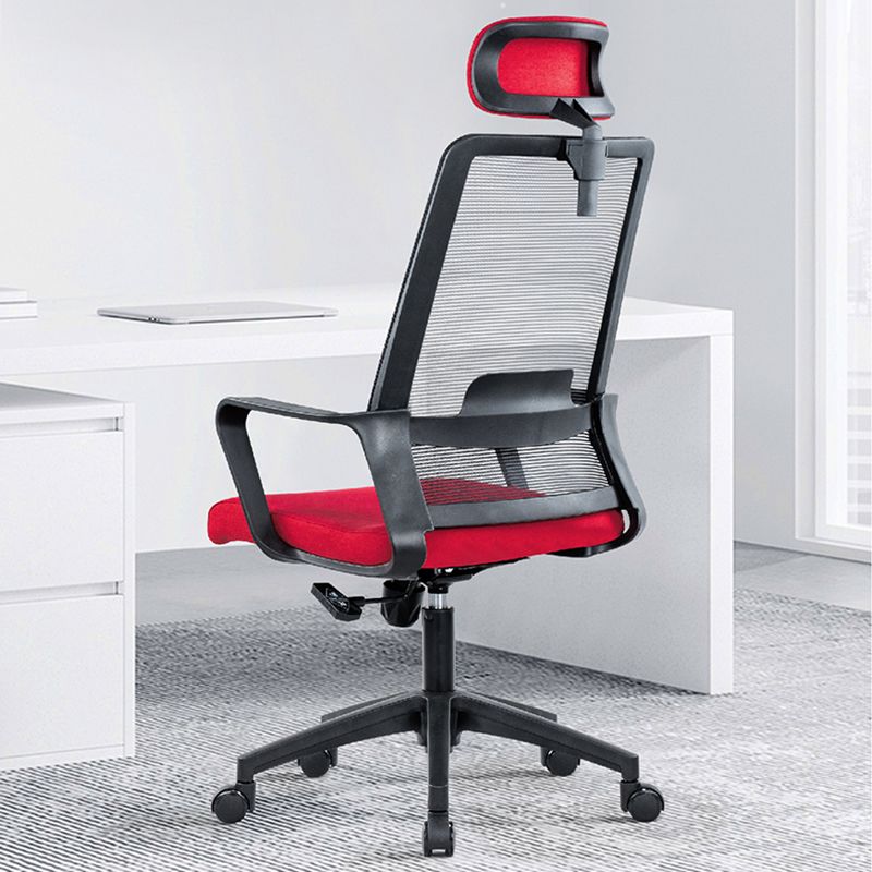 Contemporary Breathable Air Grid Office Chair Microfiber Task High Back Chair Clearhalo 'furn' 'furn_office_chair' 'Furniture' 'Office Chairs' 'Office Furniture' 'office_chair' 1200x1200_fce51702-2009-4424-85f1-92ad99fb7deb
