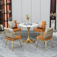 Glam 1/2/3/4/5 Pieces Sintered Stone Dining Set Dining Furniture Set /Separate Items Clearhalo 'Dining Room Sets' 'Dining Tables & Seating' 'dining_room_set' 'furn' 'furn_dining_room_set' 'Furniture' 'furniture_dining_room_set' 'Kitchen & Dining Furniture' 'kitchen&dining_furn' 'kitchen' 1200x1200_fce5beb4-4331-4f5d-960e-83870900276d