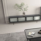 Metal and Glass TV Media Stand Industrial Media Console with Doors Clearhalo 'furn' 'furn_tv_stands_entertainment_centers' 'Furniture' 'Living Room Furniture' 'TV Stands & Entertainment Centers' 'TV Stands & Media Storage Furniture' 'tv_stands_entertainment_centers' 1200x1200_fcea4082-f94f-410f-a06b-ca0165692ec4