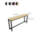 Modern Style Rectangle Wood Bar Height Pub Table for Dining Room Clearhalo 'Bar Furniture' 'Bar Tables' 'bar_tables' 'furn' 'furn_bar_tables' 'Furniture' 'Kitchen & Dining Furniture' 1200x1200_fcefa2dd-6aeb-4e6b-b0d8-575efc475723