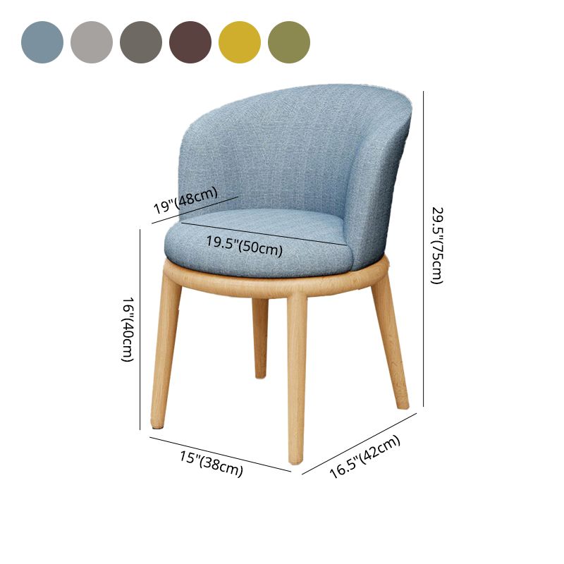 Modern Metal Dining Room Chair Upholstered Armless Dining Chairs for Restaurant Use Clearhalo ' kitchen&dining_furn' 'Dining Chairs' 'Dining Tables & Seating' 'dining_chair' 'furn' 'furn_dining_chair' 'Furniture' 'furniture_dining_chair' 'Kitchen & Dining Furniture' 'kitchen' 1200x1200_fcefbf1a-ae4e-4f84-9824-9af820a87f1b