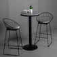 Industrial Bar and Counter Stool Metal Stool with Black Base Clearhalo 'Bar Furniture' 'Bar Stools' 'bar_stools' 'furn' 'furn_bar_stools' 'Furniture' 'furniture_bar_stools' 'Kitchen & Dining Furniture' 1200x1200_fcf015a0-cd50-4f41-9703-c7dc080b9a96