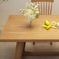 Industrial Style Dinette Table Rectangle Solid Wood Dinner Table in Brown Clearhalo 'Dining Tables & Seating' 'Dining Tables' 'dining_table' 'furn' 'furn_dining_table' 'Furniture' 'Kitchen & Dining Furniture' 1200x1200_fcf98829-4724-4484-86e1-e55e561e99f7