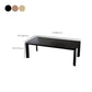 Rectangle Solid Wood Dining Table Modern Style Kitchen Dining Table