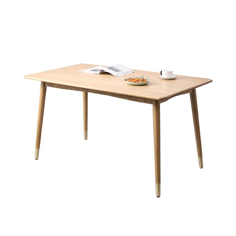 Minimalist Style Solid Wood Dining Set with Traditional Height Table and 4 Legs Base Clearhalo 'Dining Room Sets' 'Dining Tables & Seating' 'dining_room_set' 'furn' 'furn_dining_room_set' 'Furniture' 'furniture_dining_room_set' 'Kitchen & Dining Furniture' 'kitchen&dining_furn' 'kitchen' 1200x1200_fd0346ee-2d0d-46ec-846f-ab1441908e99