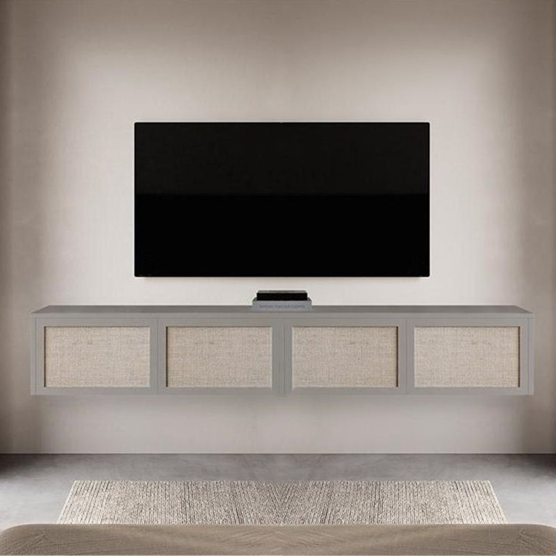 Scandinavian Wood TV Stand Console Wall-mounted TV Media Stand for Living Room Clearhalo 'furn' 'furn_tv_stands_entertainment_centers' 'Furniture' 'Living Room Furniture' 'TV Stands & Entertainment Centers' 'TV Stands & Media Storage Furniture' 'tv_stands_entertainment_centers' 1200x1200_fd0373f7-eacf-4dc1-9a5a-32a3fa61f1b9
