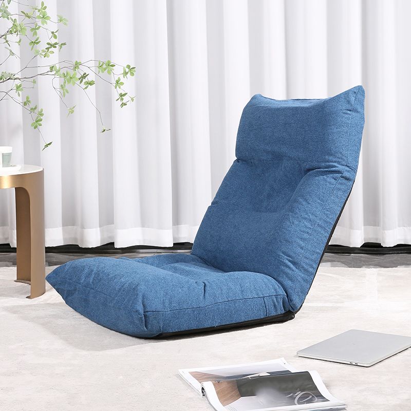 Cotton Blend Standard Recliner Solid Color Metal Frame Recliner Chair Clearhalo 'Chairs & Seating' 'furn' 'furn_recliners' 'Furniture' 'Living Room Furniture' 'Recliners' 1200x1200_fd0375e5-c05e-42c8-842c-f4690aad79ad