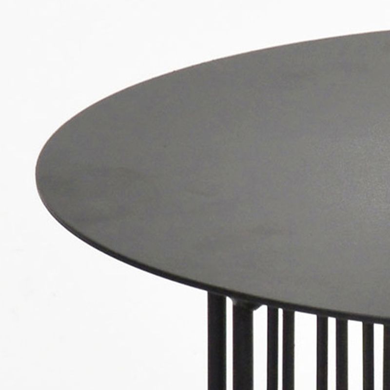 Mid Century Round Iron Coffee Cocktail Table Cross Legs Simple Coffee Table Clearhalo 'Coffee & Accent Tables' 'Coffee Tables' 'coffee_tables' 'furn' 'furn_coffee_tables' 'Furniture' 'Living Room Furniture' 1200x1200_fd039e2f-4bf5-4906-9148-3964052f8a0e