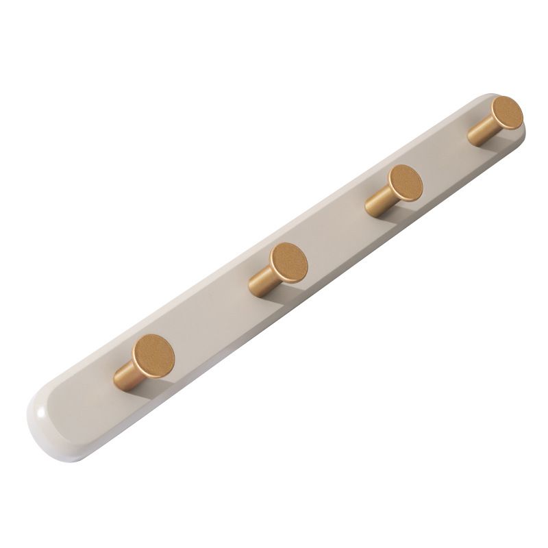 Skandinavischer Kleidungsregal Holz Wandmontierter Metallhaken Eingangsmantelbleiderung