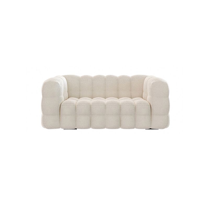 コンテンポラリービスケットバックタキシードアームソファファブリック標準ソファ