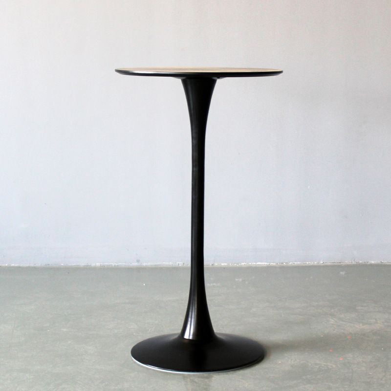 Contemporary Round Counter Table Dining Metal Counter Table for Restaurant Clearhalo 'Bar Furniture' 'Bar Tables' 'bar_tables' 'furn' 'furn_bar_tables' 'Furniture' 'furniture_bar_tables' 'Kitchen & Dining Furniture' 1200x1200_fd07893f-2a6e-43ce-9c36-826be9ad7b6e