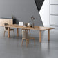 Modern Solid Wood Table for Restaurant Rectangle Brown Dining Table with 4 Legs Clearhalo ' dining_table' 'Dining Tables & Seating' 'Dining Tables' 'furn' 'furn_dining_table' 'Furniture' 'furniture_dining_table' 'Kitchen & Dining Furniture' 'kitchen&dining_furn' 'kitchen' 'kitchen_dining_table' 1200x1200_fd0b2ef1-eaf8-4283-bc2f-b473f5f861ea