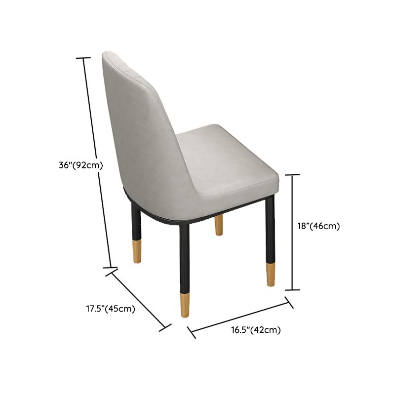 Glossy White Dining Table Set 1/4/5/7 Pieces Stone Dinette Set for Kitchen Clearhalo 'Dining Room Sets' 'Dining Tables & Seating' 'dining_room_set' 'furn' 'furn_dining_room_set' 'Furniture' 'Kitchen & Dining Furniture' 1200x1200_fd0c37e6-15db-4790-b3cc-25d1974273c5