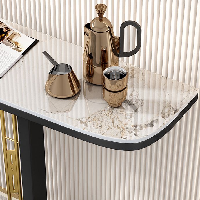 Tavolo console a mezza luna antico tavolo di divano console di finitura in pietra