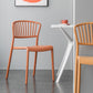 Nordic Style Plastic Dining Room Chair Slat Back Dining Side Chair for Home Use Clearhalo ' kitchen&dining_furn' 'Dining Chairs' 'Dining Tables & Seating' 'dining_chair' 'furn' 'furn_dining_chair' 'Furniture' 'furniture_dining_chair' 'Kitchen & Dining Furniture' 'kitchen' 1200x1200_fd0f360d-b13e-4977-b2ad-66990b90b5be