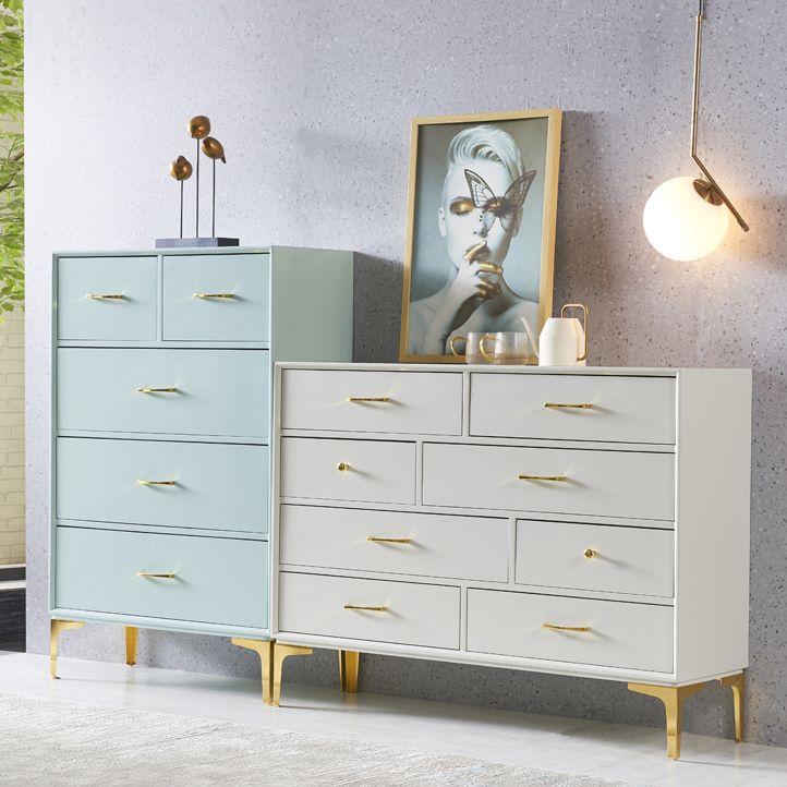 Modern Style Sideboard Table with Engineered Wood Drawers and Storage Buffet Server Clearhalo 'buffet_sideboard' 'Buffets & Sideboards' 'furn' 'furn_buffet_sideboard' 'Furniture' 'Kitchen & Dining Furniture' 1200x1200_fd11a455-0c9a-429b-9dc8-885f9a811a2a