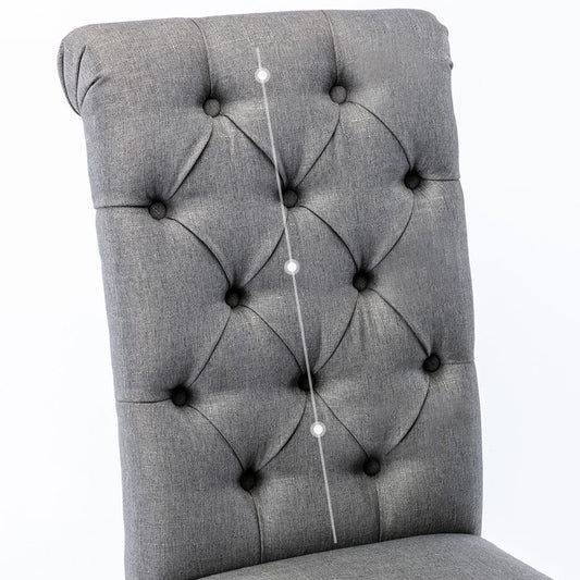 Modern Solid Back Kitchen Dining Side Chair with Black Wood Legs Dining Side Chair Clearhalo ' kitchen&dining_furn' 'Dining Chairs' 'Dining Tables & Seating' 'dining_chair' 'furn' 'furn_dining_chair' 'Furniture' 'furniture_dining_chair' 'Kitchen & Dining Furniture' 'kitchen' 1200x1200_fd13193d-bc81-4e4a-9363-ea8a46ef169c