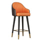 Glam Backrest Bar Stool Leather Counter Stool with Metal Legs Clearhalo 'Bar Furniture' 'Bar Stools' 'bar_stools' 'furn' 'furn_bar_stools' 'Furniture' 'Kitchen & Dining Furniture' 1200x1200_fd1558b4-bc68-4a08-9148-cfb46d08092d