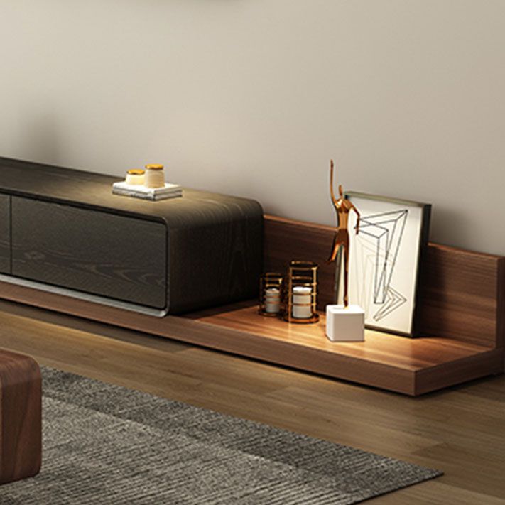 Console TV TV 3-Drawer Stand TV regolabile, 16,5 "D x 11,5" H