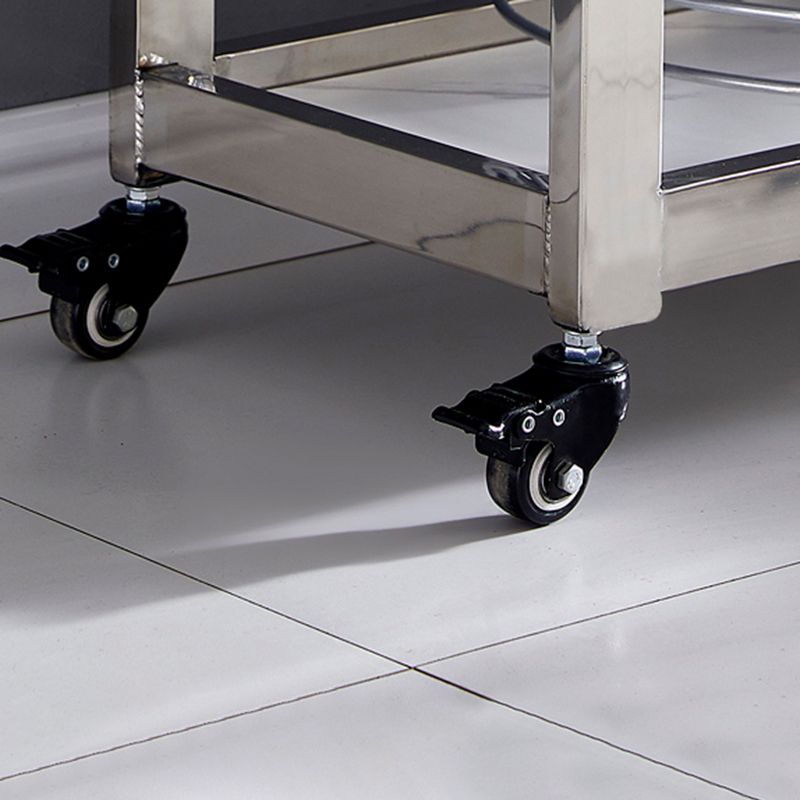 Moderne eettafel metalen ondersteltafel voor keukeneetkamer