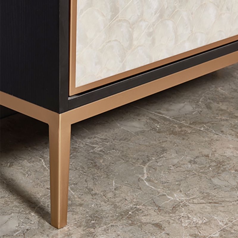 Contemporary Style Sideboard Wood Sideboard Buffet for Kitchen Clearhalo 'buffet_sideboard' 'Buffets & Sideboards' 'furn' 'furn_buffet_sideboard' 'Furniture' 'Kitchen & Dining Furniture' 1200x1200_fd1b5778-ece0-4713-bf11-03e2c482aeec