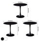 Round Tulip Base Modern Dining Table Two-Color Fixed Table with Sintered Stone Clearhalo ' dining_table' 'Dining Tables & Seating' 'Dining Tables' 'furn' 'furn_dining_table' 'Furniture' 'furniture_dining_table' 'Kitchen & Dining Furniture' 'kitchen&dining_furn' 'kitchen' 'kitchen_dining_table' 1200x1200_fd1c3a24-1e7a-4752-847f-001106a7aaea