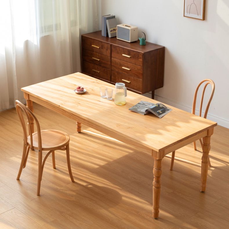 Solid Wood 1/2/3/7 Pieces Dining Set Modern Dining Furniture Set /Separate Items Clearhalo 'Dining Room Sets' 'Dining Tables & Seating' 'dining_room_set' 'furn' 'furn_dining_room_set' 'Furniture' 'Kitchen & Dining Furniture' 1200x1200_fd2056c3-5f80-46e6-b818-47d47119408b