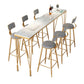 Stone Bar Dining Table Traditional Luxury Rectangle Bar Table with 4 Legs Clearhalo 'Bar Furniture' 'Bar Tables' 'bar_tables' 'furn' 'furn_bar_tables' 'Furniture' 'furniture_bar_tables' 'Kitchen & Dining Furniture' 1200x1200_fd21b19f-f06b-4648-b1f5-9c1dfff05270