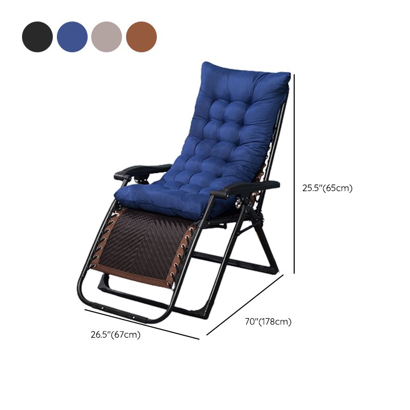 Metal Single Ergonimic Recliner Contemporary Standard (No Motion) with Arm Clearhalo 'Chairs & Seating' 'furn' 'furn_recliners' 'Furniture' 'Living Room Furniture' 'Recliners' 1200x1200_fd23c4b8-adee-419a-bb97-bbb1ea602533