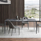 Simple Style Sintered Stone Table 4 Legs Aluminum Base Rectangle Table for Home Clearhalo ' dining_table' 'Dining Tables & Seating' 'Dining Tables' 'Furniture' 'furniture_dining_table' 'Kitchen & Dining Furniture' 'kitchen&dining_furn' 'kitchen' 'kitchen_dining_table' 1200x1200_fd2424b2-42e7-40eb-9b32-775ab9585ea9