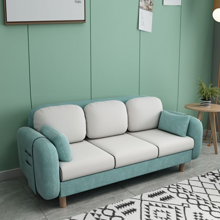 Quadratarmsofa 3 Sitzhalterfarbsofa mit Aufbewahrungsbeutel