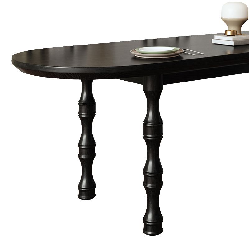 Modern Simple Dining Table Solid Wood Base Dinner Table for Living Room Clearhalo 'Dining Tables & Seating' 'Dining Tables' 'dining_table' 'furn' 'furn_dining_table' 'Furniture' 'Kitchen & Dining Furniture' 1200x1200_fd2731a5-0f71-44bf-a1ed-d8a8a4fb38f2