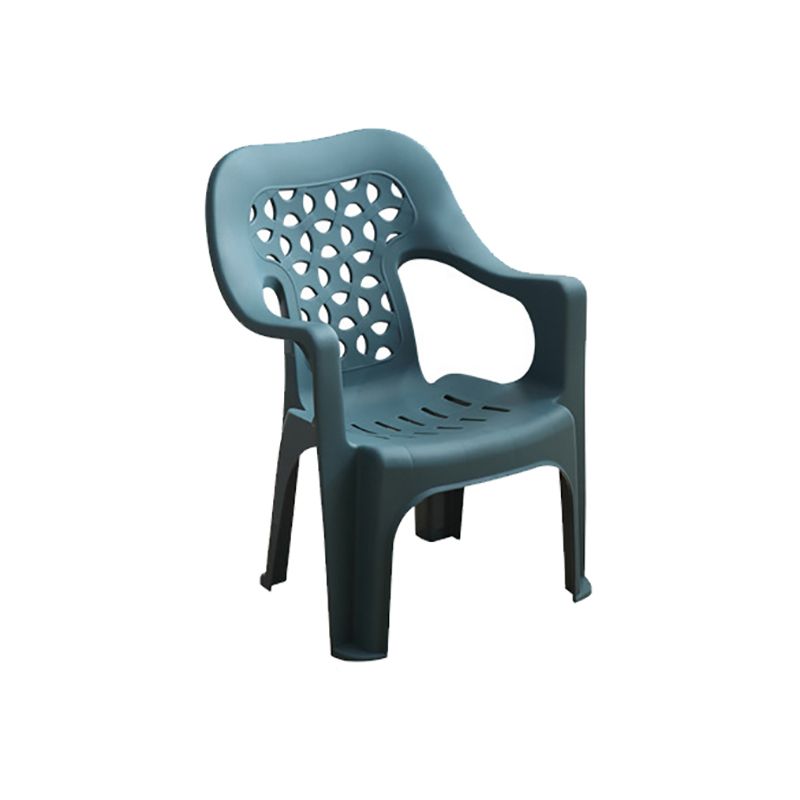 Contemporary Chair Dining Arm Chair for Kitchen with Plastic Legs Clearhalo 'Dining Chairs' 'Dining Tables & Seating' 'dining_chair' 'furn' 'furn_dining_chair' 'Furniture' 'furniture_dining_chair' 'Kitchen & Dining Furniture' 1200x1200_fd2f7606-cbb6-4654-a1a3-5f1fb3c39a69